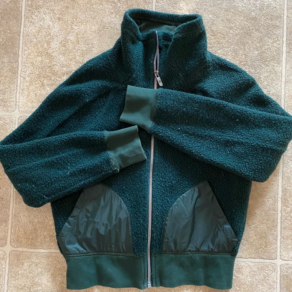 Forrest Green LuLu Lemon Bomber Jacket